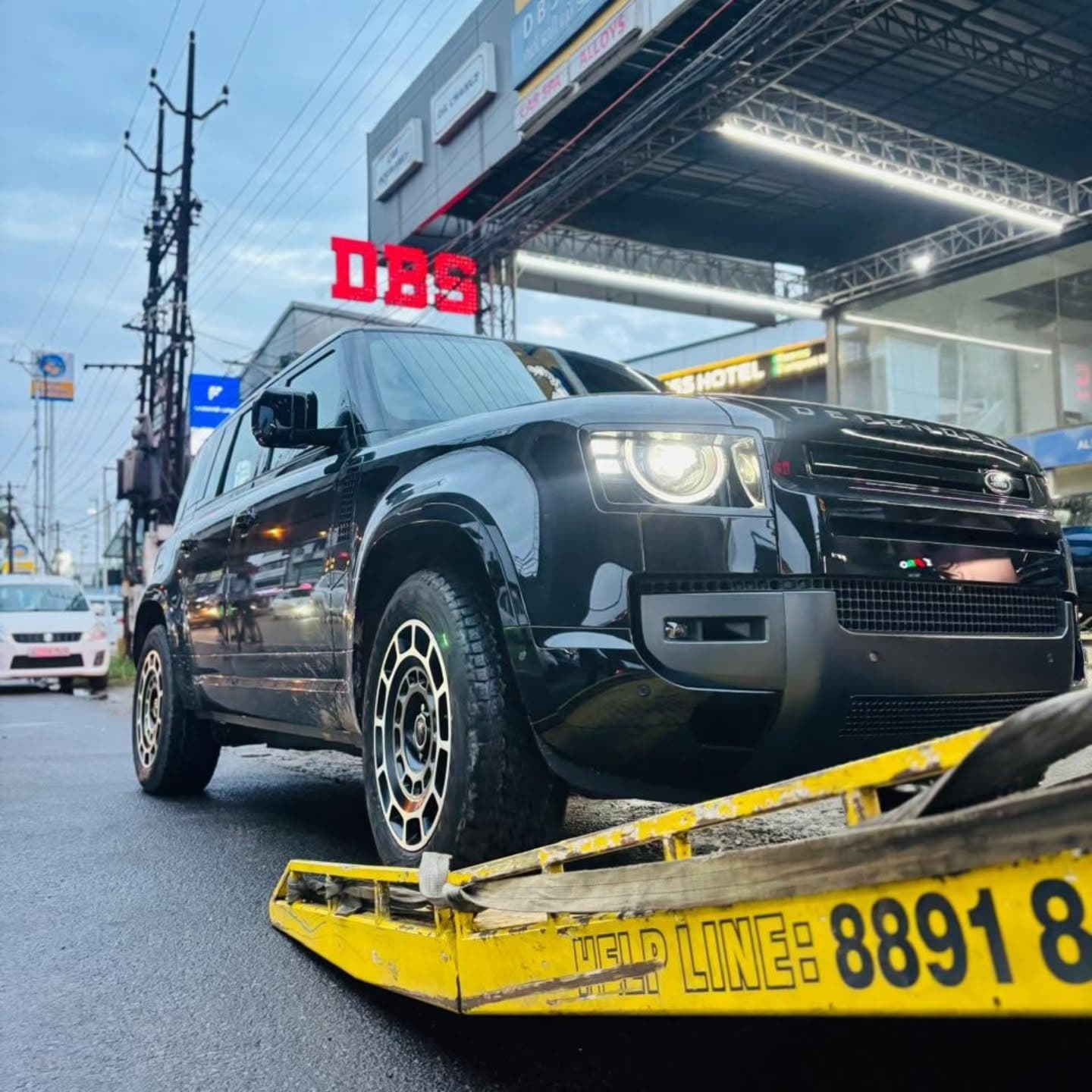 DBS Tyres Aluva service centre exterior